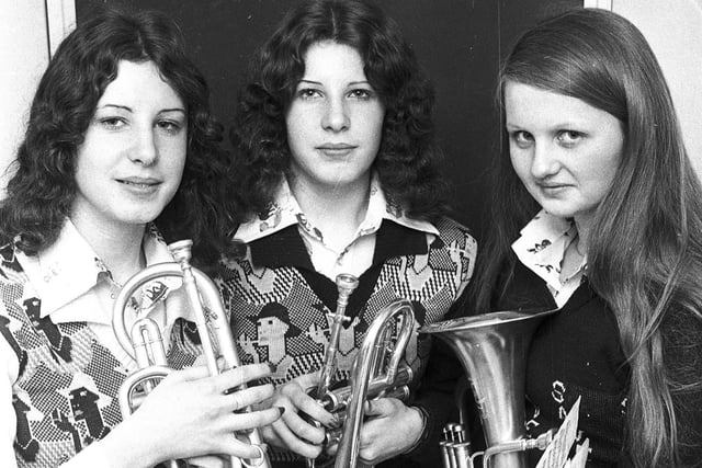 Retro 1975 Wigan annual schools' music festival