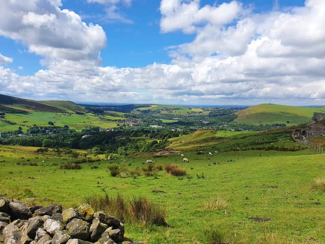 Views: Oldham like you've never seen it before during the Saddleworth 3 Peaks