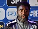 New Wigan Athletic manager Kolo Toure met the media on Wednesday afternoon