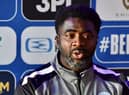 New Wigan Athletic manager Kolo Toure met the media on Wednesday afternoon
