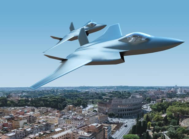 An artist’s impressions of how the aircraft could look
