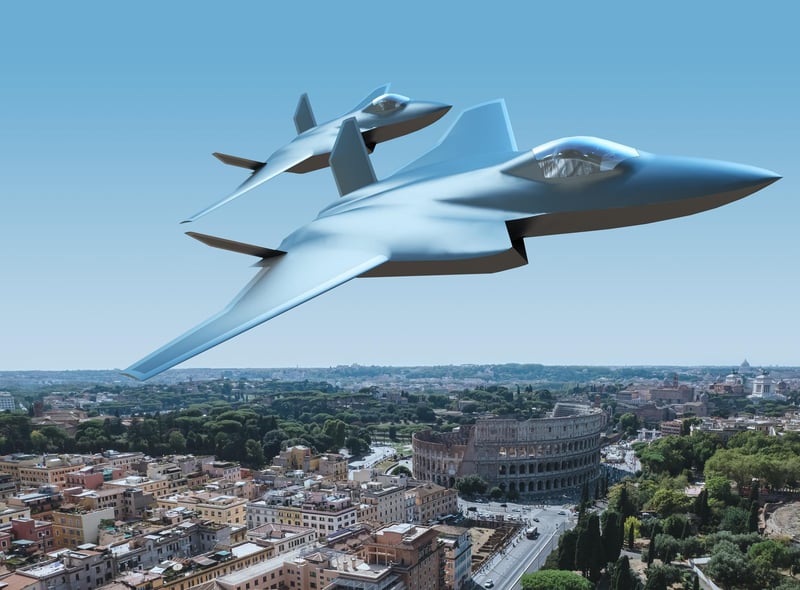 An artist’s impressions of how the aircraft could look