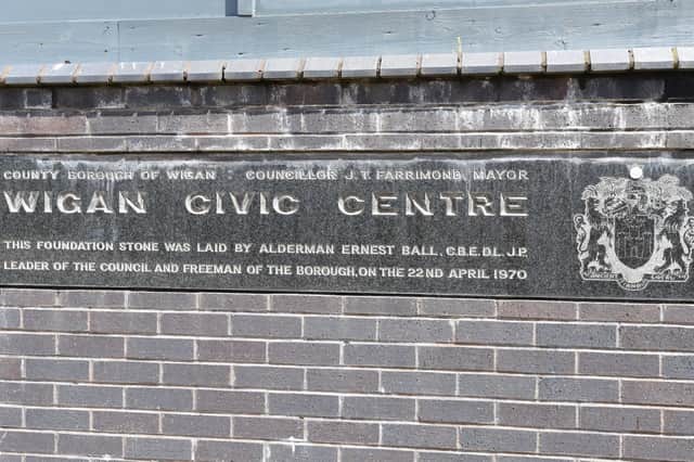 The Civic Centre is a concrete product of the 1960s and '70s