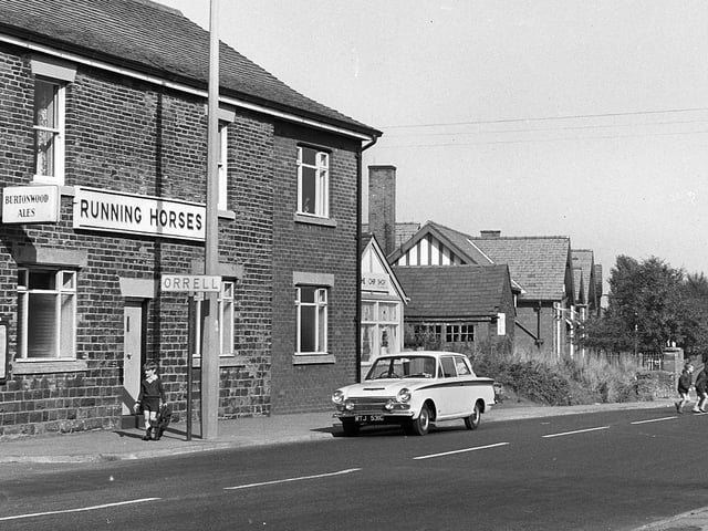 St. James Road, Orrell, in October 1971.