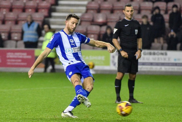 Took responsibility in bringing the ball out from defence as Latics struggled to penetrate a well-organised Forest structure, and scored the third - and final - penalty