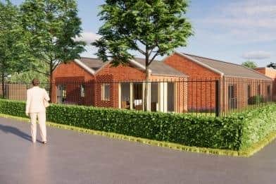 An artist's impression of the proposed extra care centre at Shevington