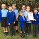 Puplis of All Saints CE School with their Bronze Award