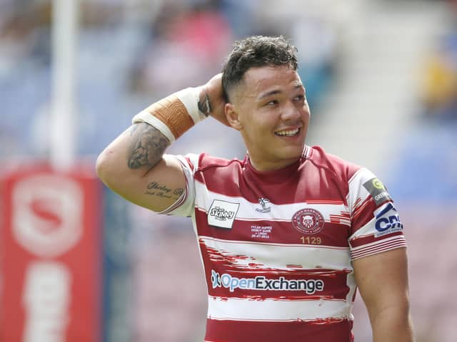 Wigan Warriors have named their 21-man squad for the game against Leeds Rhinos