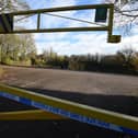 The car park at Orrell Water Park