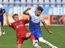 Tom Pearce in action against Liverpool in pre-season