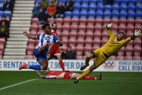 Ivan Toney during his time with Latics