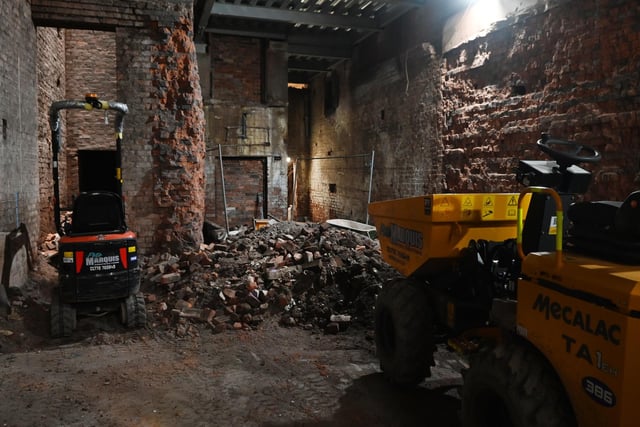 The Grade II listed building is being developed by the Heaton Group, as phase one is underway.