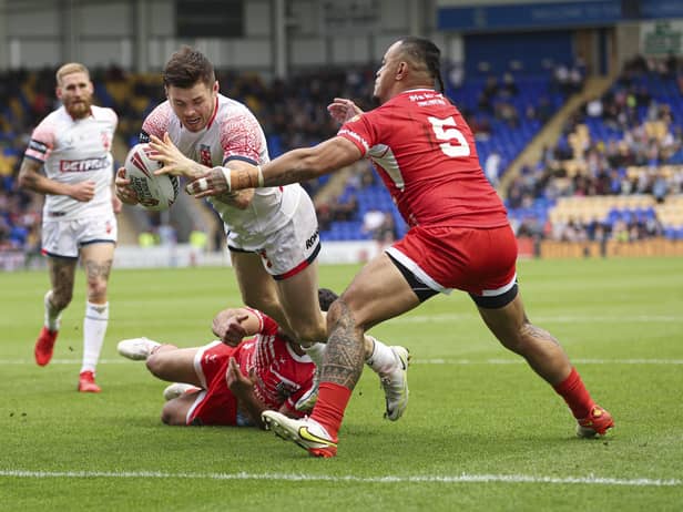 John Bateman goes over for a try