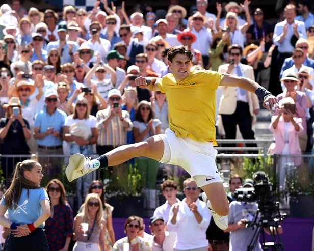 Jack Draper is flying for the flag for Britain at the US Open