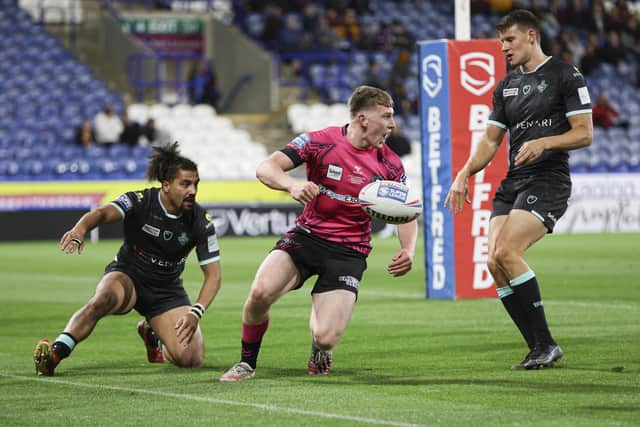 Matty Nicholson has joined Warrington Wolves