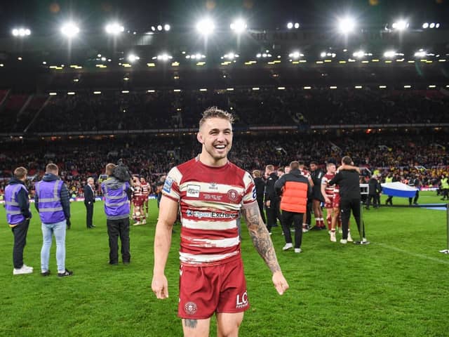 Sam Powell following the Grand Final win at Old Trafford