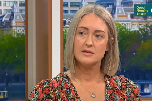 Brianna Ghey's mum Esther on Good Morning Britain today (Wednesday)