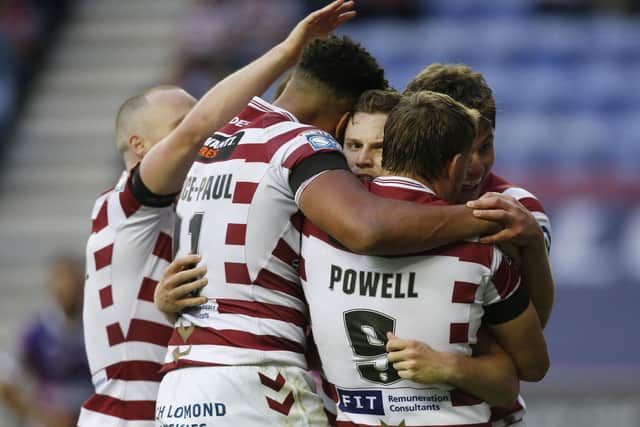 Wigan Warriors produced a 40-6 victory against Toulouse
