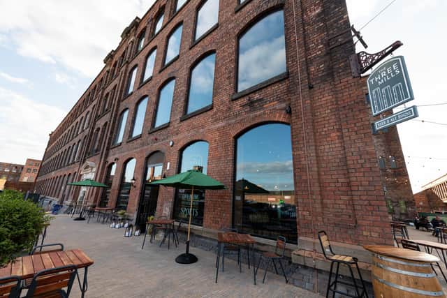 Opening of The Three Mills Beer & Ale House in Wigan. Photo: Kelvin Lister-Stuttard