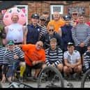Spring View Rugby Club raised £400 each for Andys Man Club and Macmillan Cancer Support