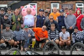 Spring View Rugby Club raised £400 each for Andys Man Club and Macmillan Cancer Support