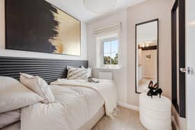 Panelling adds texture and	visual interest for an on trend look