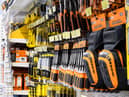 DIY items on offer in B&M.
