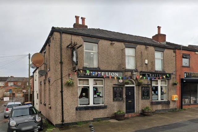 White Lion & Railway in Whelley has a perfect hygiene rating