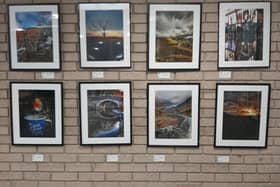 Local postie Chris scaldwell displaying his photography