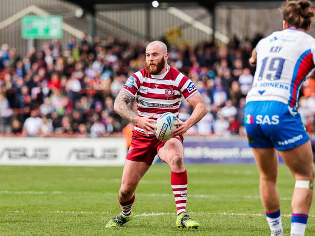 Jake Bibby is looking forward to coming up against Salford