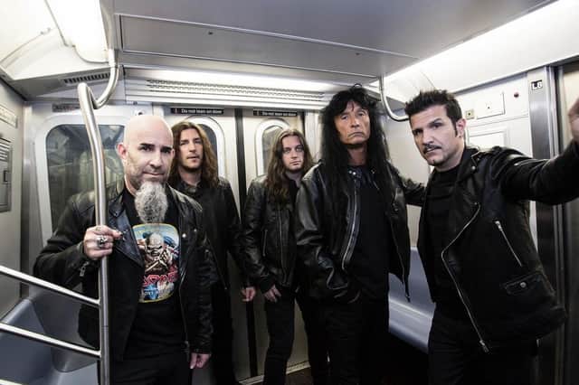 Anthrax have been together 41 years