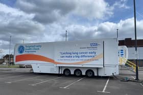 A mobile clinic will offer quick, free lung health checks in Atherton