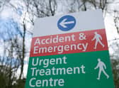 A&E (credit Joe Giddens PA Images)