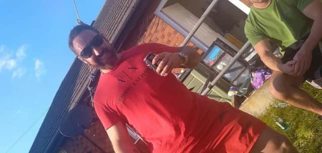 The photograph sent by Leon Atkinson which led to police identifying him