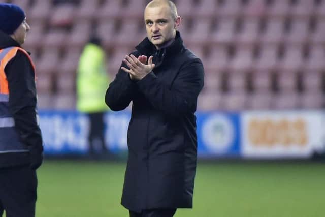 Wigan Athletic manager Shaun Maloney