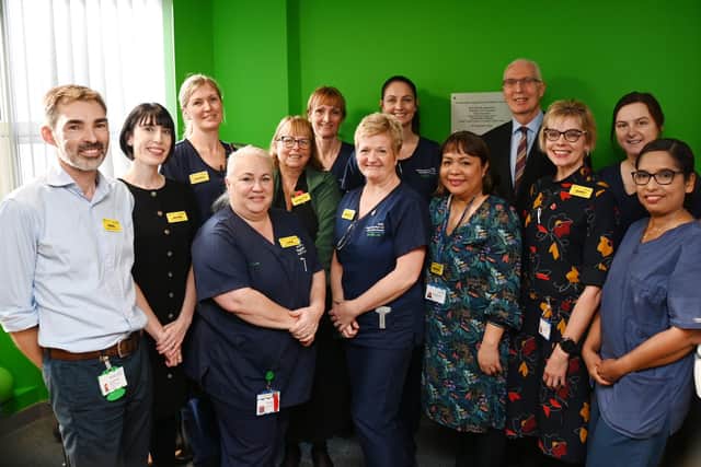 The opening of the Macmillan Supportive and Palliative Care Hub at Wigan Infirmary