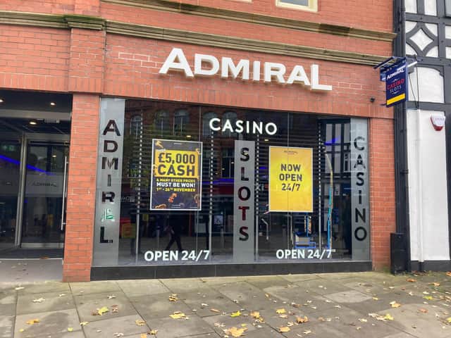 Admiral Casino on Standishgate, Wigan