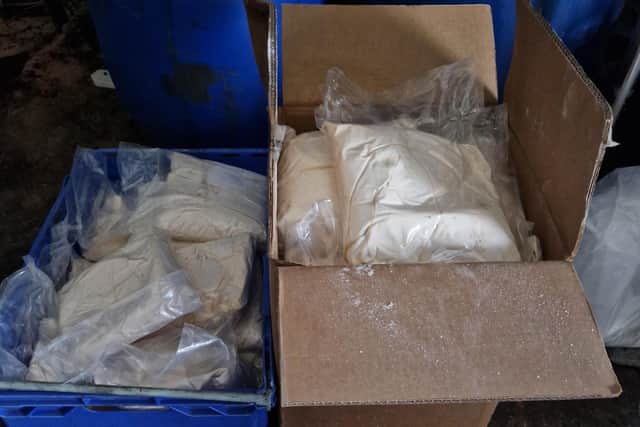 Around 60kg of amphetamine