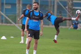 Graeme Shinnie has been working hard on the training ground to impress new boss Kolo Toure