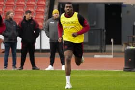 Sam Eseh was among the first group to report back for pre-season training