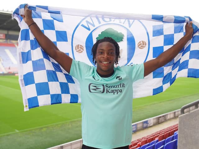 Martial Godo enjoys his first look at his 'beautiful' new home stadium