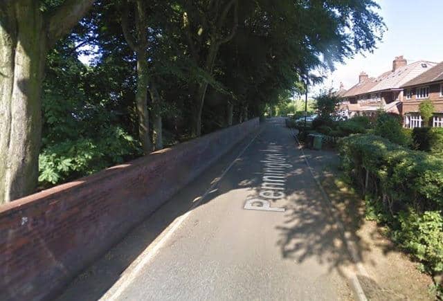Emergency services rushed to Pennington Avenue, next to Pennington Hall Park