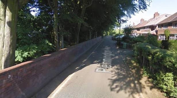 Emergency services rushed to Pennington Avenue, next to Pennington Hall Park