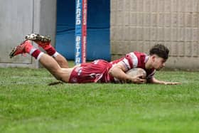 Jacob Douglas scored in Wigan Warriors' pre-season victory over Whitehaven