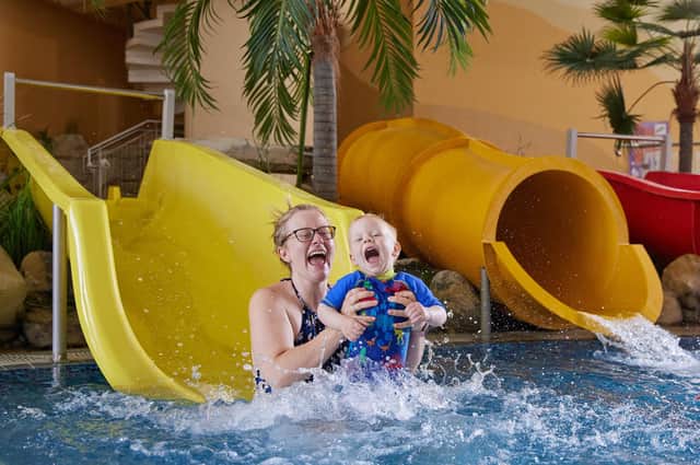 Making a splash in Butlin's Hero pool (photo: Butlin's)