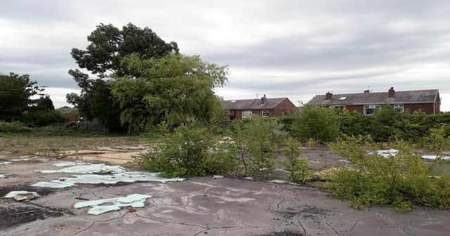 One of the vacant pieces of land sold off by Wigan Council