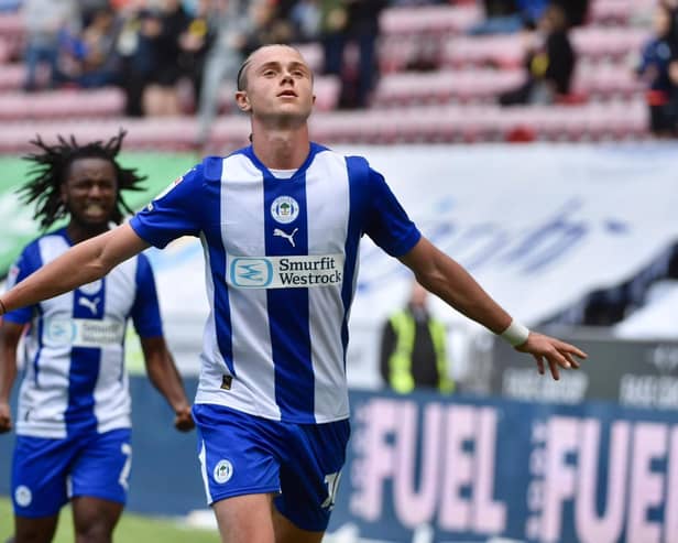 Thelo Aasgaard was the difference between Latics and Crawley on Saturday
