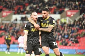 Will Keane was the Latics goalscoring hero at Stoke