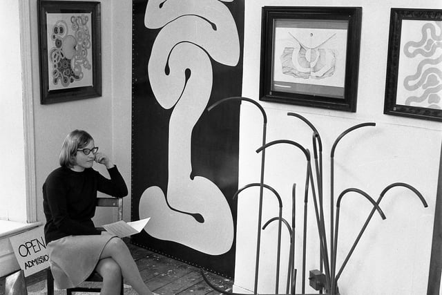 RETRO 1967 - An exhibition of psychedelic art at Studio Five in Commercial Yard Wigan.