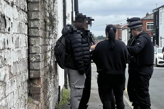 Officers issued fixed penalty notices and educated the public